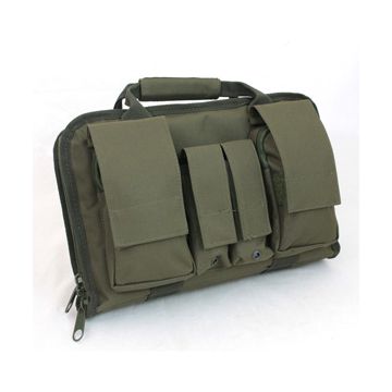 Olive Green Tactical Pistol Case - Small - Thumbnail