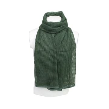 Olive Net Scarf - Thumbnail