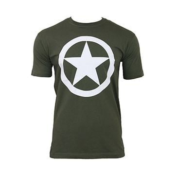 olive star tee thumb