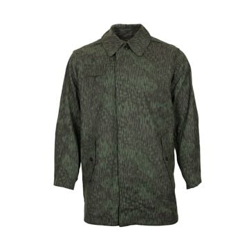 This view shows the front of the Original Czech M60 Raindrop Camo Parka. Thumbnail.