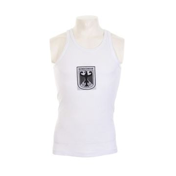 Original German White Vest with Eagle Thumbnail