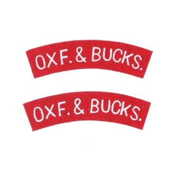 Oxf. & Bucks shoulder titles Thumbnail