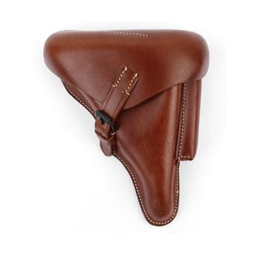 P08 Hard Shell Luger Holster - Brown