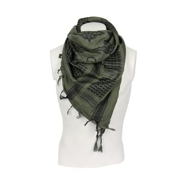 Paratrooper Shemagh Headscarf - Olive and Black