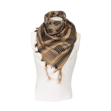 Pineapple Grenade Shemagh Headscarf - Coyote and Black