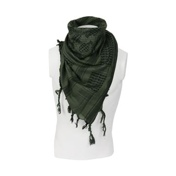 Pineapple Grenade Shemagh Headscarf - Olive and Black