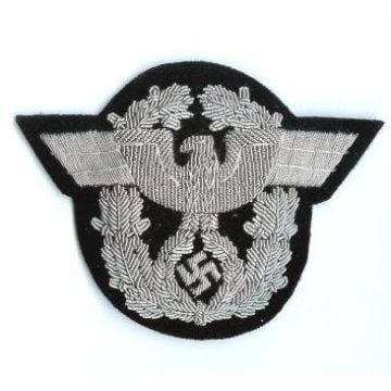 Police Arm Eagle - Silver Wire