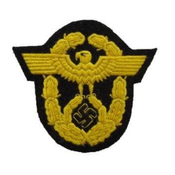Police Sleeve Eagle - Yellow Thread