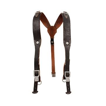 WW2 Premium Heer EM Leather Y-Straps