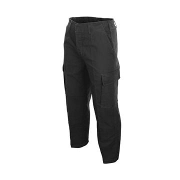 Prewashed Moleskin Trousers - Black Thumbnail