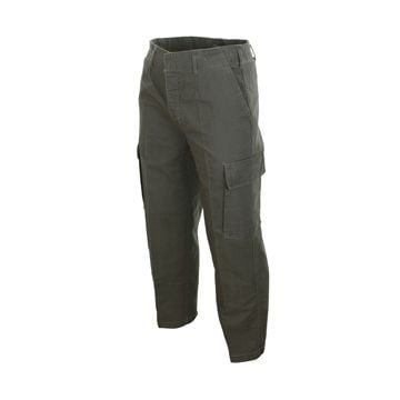 Prewashed Moleskin Trousers - Olive Drab Thumbnail