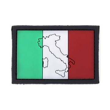 PVC Hook & Loop Flag Patch - Italy