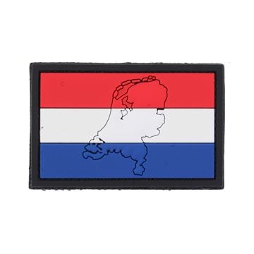 PVC Hook & Loop Flag Patch - Netherlands