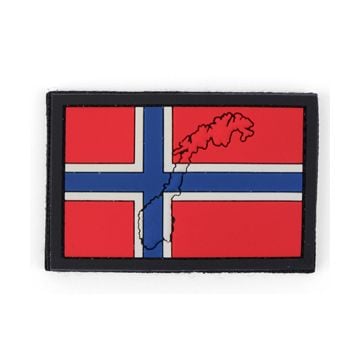 PVC Hook & Loop Flag Patch - Norway