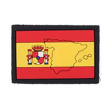 PVC Hook & Loop Flag Patch - Spain