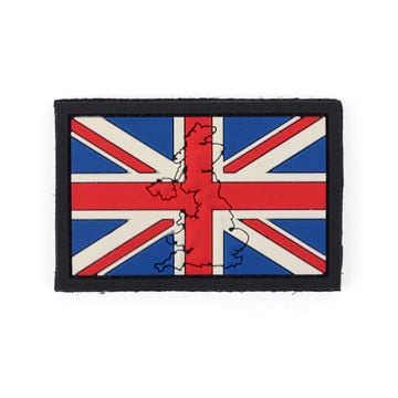 PVC Hook & Loop Flag Patch - United Kingdom