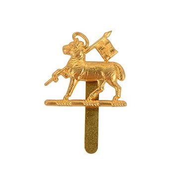 British Queens Regiment Cap Badge