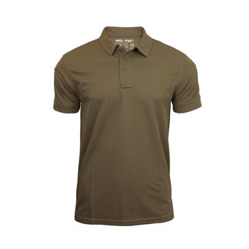 Quickdry Dark Coyote Polo Shirt - Thumbnail