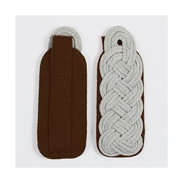 WW2 German Senior Officer Shoulder Boards - Copper Brown Piped Thumbnail