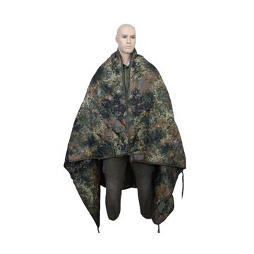 Rip Stop Poncho Liner - Flecktarn Camo - Thumbnail
