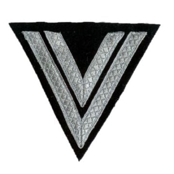 Waffen-SS Rottenfuhrer - Silver Tresse on Black
