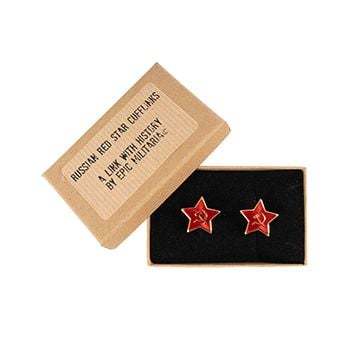 Soviet Cold War Inspired Cufflinks 1