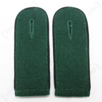 Pioneer Engineer EM Shoulder Boards Bottle Green (Black piped)