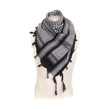 Shemagh Headscarf - Black and White