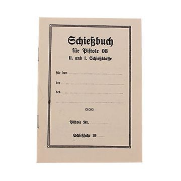German P08 Proof of Training License