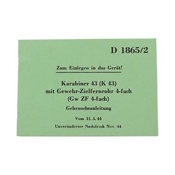 Gewehr 43 & Karabiner 43 Manual