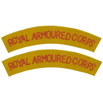 Royal Armoured Corps Shoulder Titles