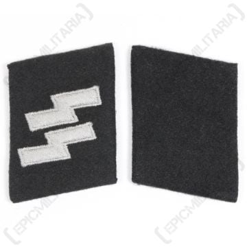 WW2 German SS Enlisted Man Collar tabs