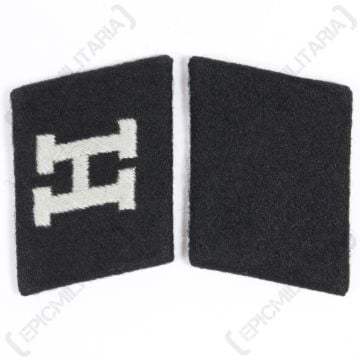 WW2 German H Hunyadi/Hungaria Collar Tabs