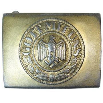 Aged Kriegsmarine Belt Buckle - Superior