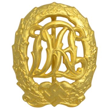 WW2 DRL Sports Badge in Gold