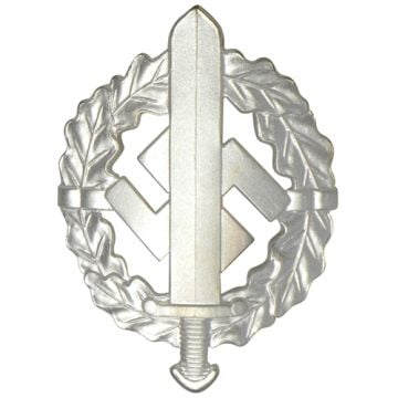 WW2 SA Sports Badge in Silver