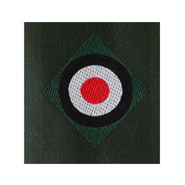 Army Bevo Cap Cockade - Dark Green