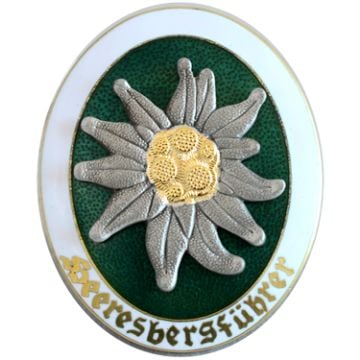 German Heeresbergfuhrer Breast Badge