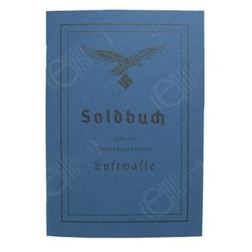German Luftwaffe Soldbuch