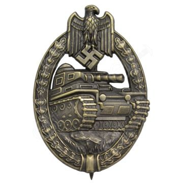Bronze German Army Panzer Assault Badge