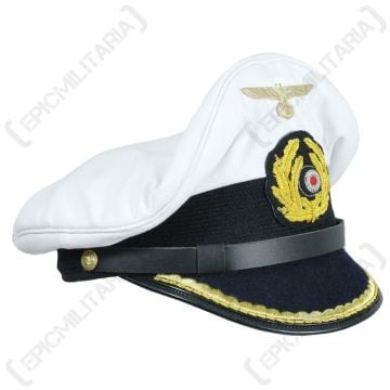 WW2 German Kriegsmarine Uboat Junior Officer Visor Cap