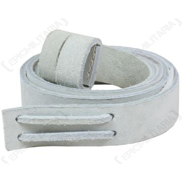 Martini-Henry White Leather Rifle Sling