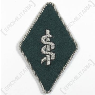 WW2 German SS Medical Officers Sleeve Diamond