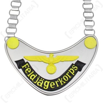 WW2 German Feldjagerkorps Gorget