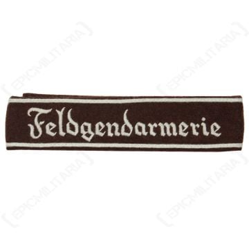 WW2 German Feldgendarmerie EM Cuff Title