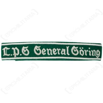 WW2 German LPG General Goring EM Cuff Title