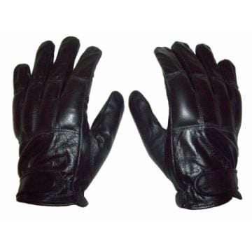 Black Leather Defender Gloves