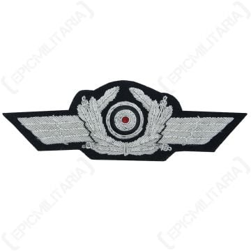 Luftwaffe Officers Visor Cap Wreath and Cockade