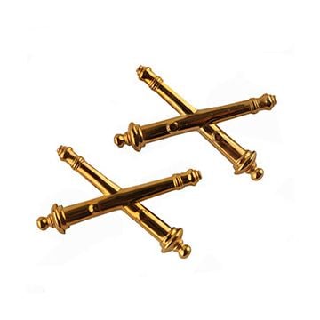 US Artillery Officers Collar Badges