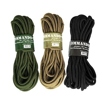 Multi-Purpose 15m Commando Rope - All Options